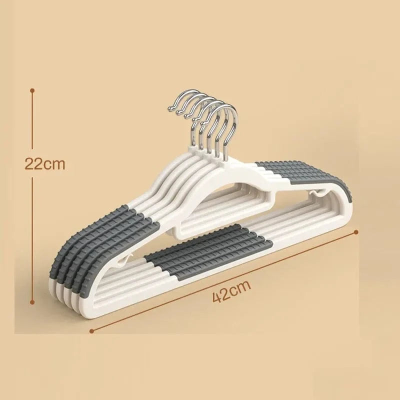 10PCS Anti Slip Hanger Household Clothes Hanger Plastic Non Marking and Anti Slip Hanger Clothing Rack Drying Rack for Clothes | Cintrélia