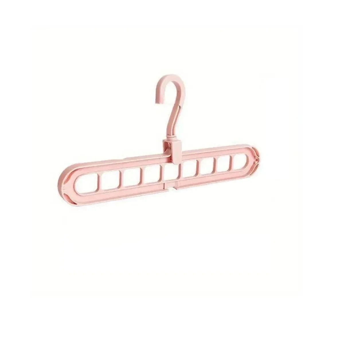 Cintre Magique Pliable 9 Trous | Cintrélia Rose / 1 pièce
