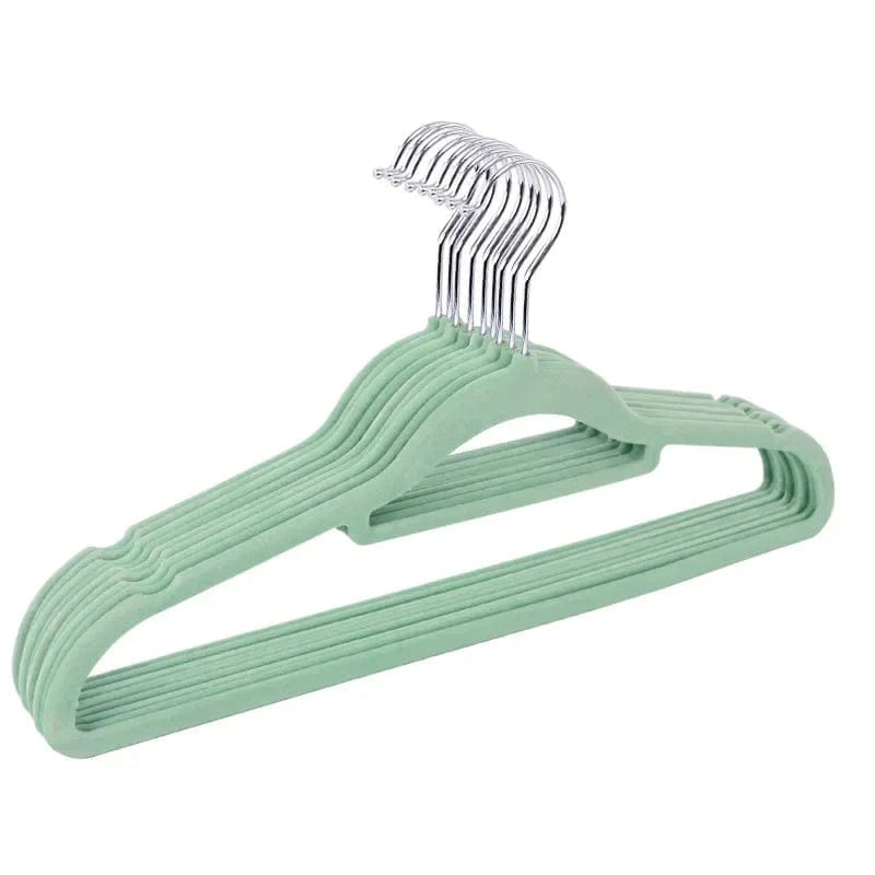 Cintre Velour | Cintrélia Vert / 5pcs