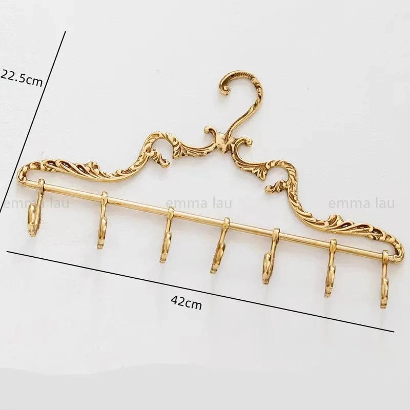 Cintres en Laiton Doré – Finition Luxe | Cintrélia Or / Nuptilia / 1 pièce