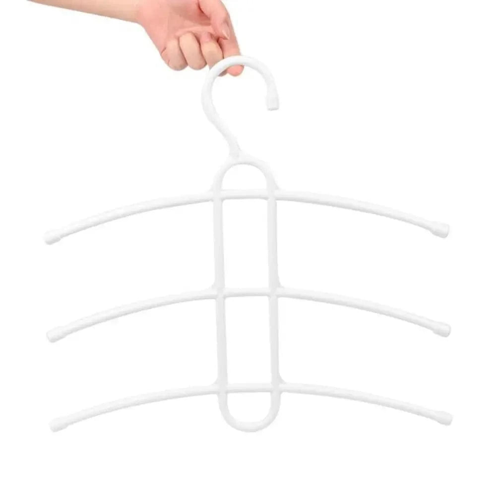Cintres gain de place - 3 en 1 | Cintrélia Blanc / 1 pièce