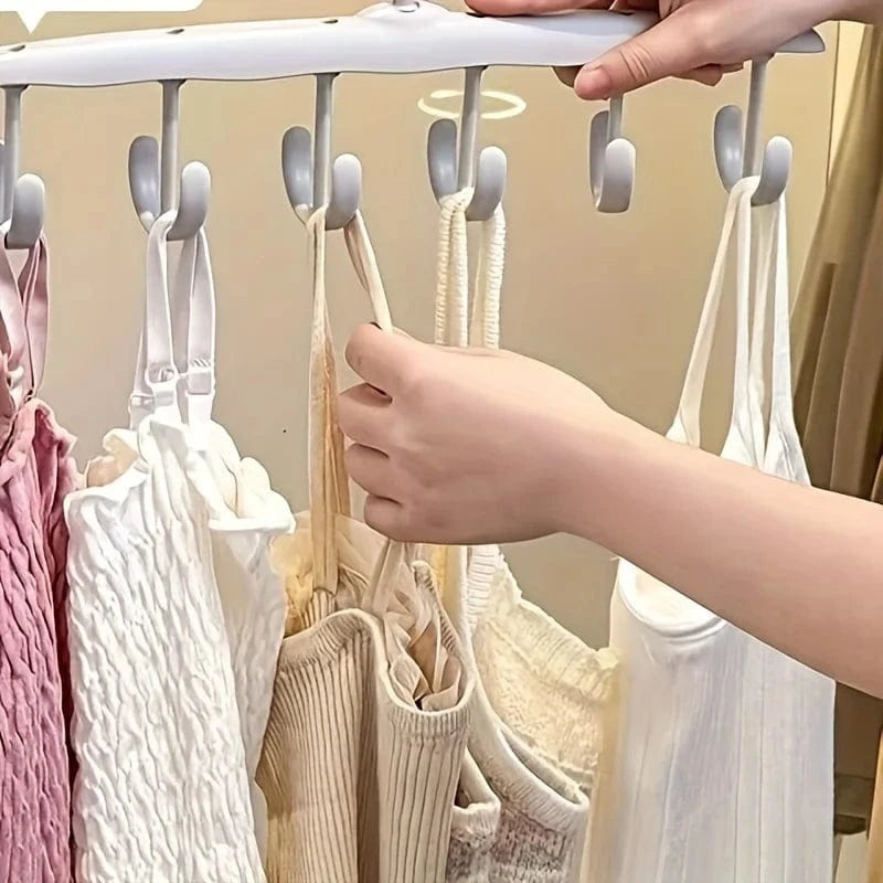 Cintres Plastiques à Crochets Rotatifs | Cintrélia Blanc / 2 pièces