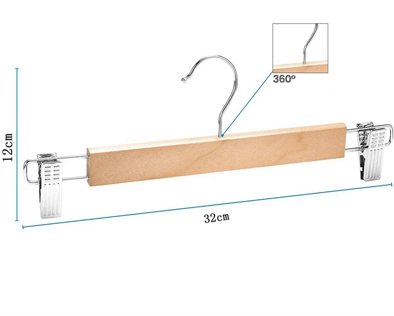 Cintres pour Jupes et Pantalons en Bois | Cintrélia