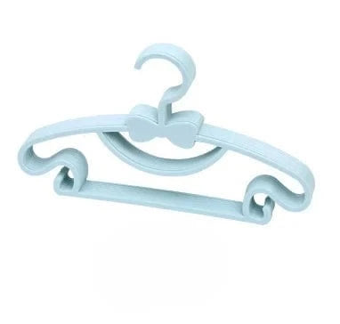 Lot de Cintres pour Vêtements Enfants | Cintrélia Bleu / Lot de 10