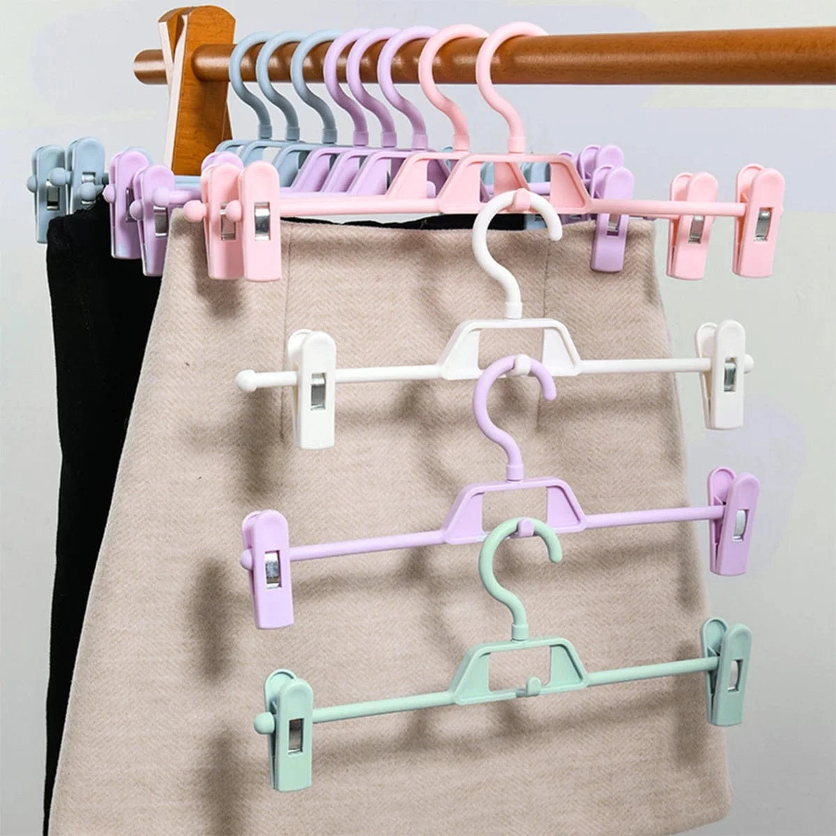 cintre à jupe et pantalon - lot de 5 | Cintrélia