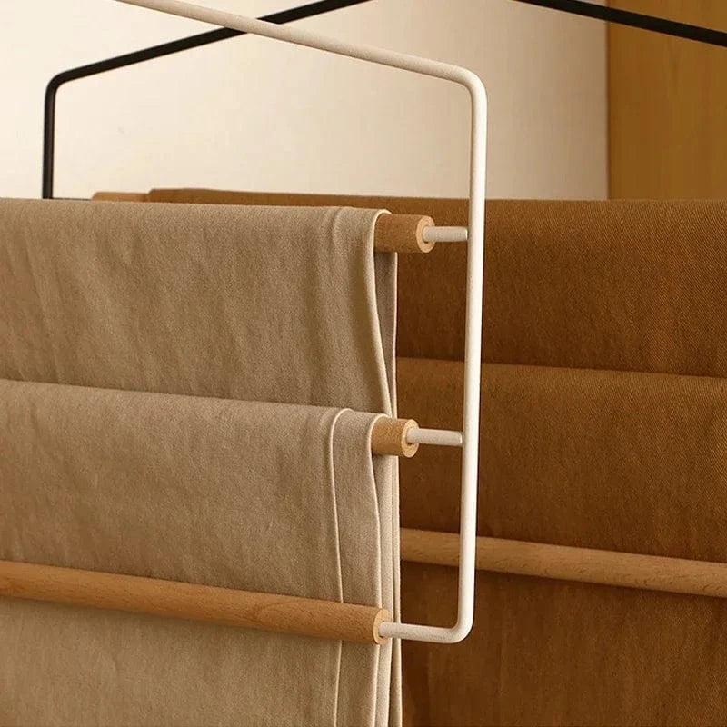 Cintre à Pantalons en Bois – 3 Niveaux | Cintrélia