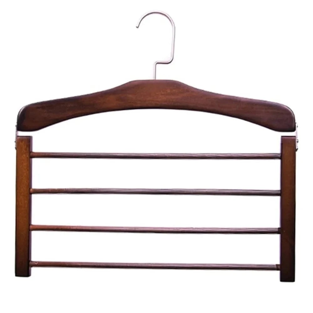 Cintre Bois Massif–Porte-Pantalons 4 Niveaux | Cintrélia Bois / 1 pièce