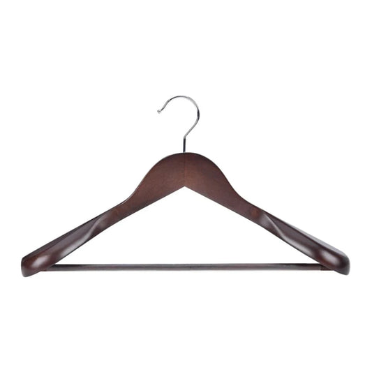 Cintre Bois Massif pour Manteaux et Vestes | Cintrélia Bois foncé / 1 pièce