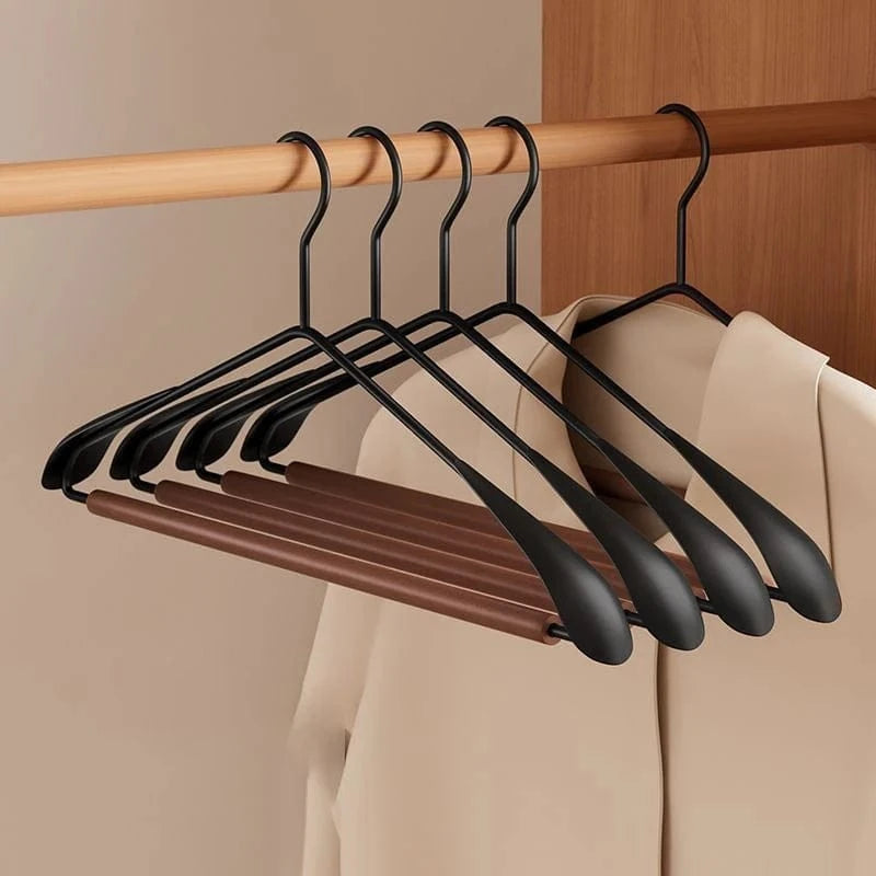 Cintre Fer et Bois | Cintrélia Noir / 1 pièce