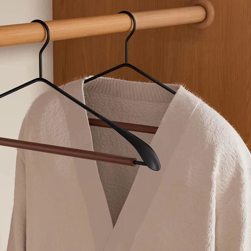 Cintre Fer et Bois | Cintrélia Noir / 1 pièce