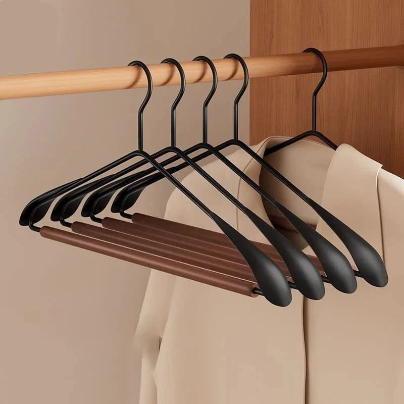 Cintre Fer et Bois | Cintrélia Noir / 1 pièce