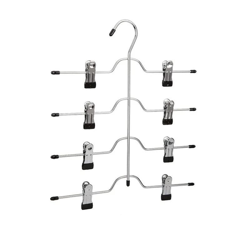 Cintre Pantalon 4 Niveaux | Cintrélia Argenté / 1 pièce