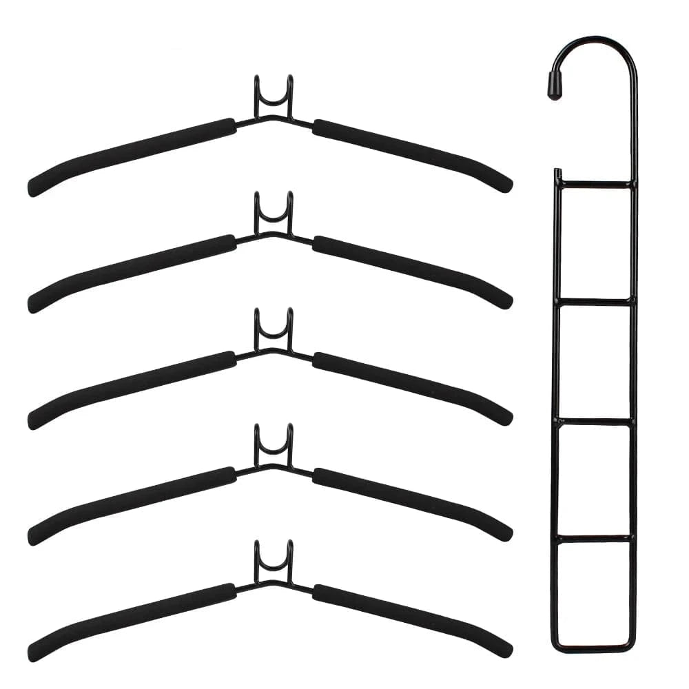 Cintre pliable gain de place | Cintrélia Noir / 1 pièce