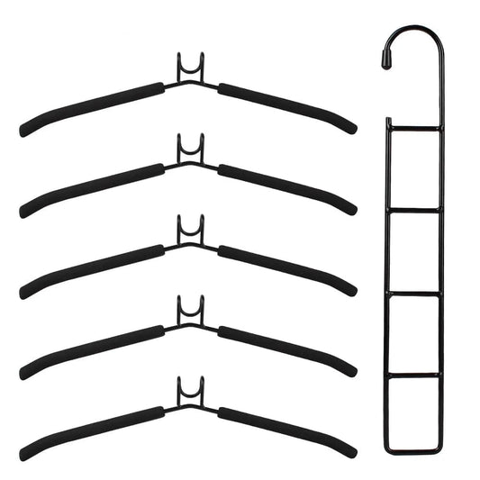 Cintre pliable gain de place | Cintrélia Noir / 1 pièce