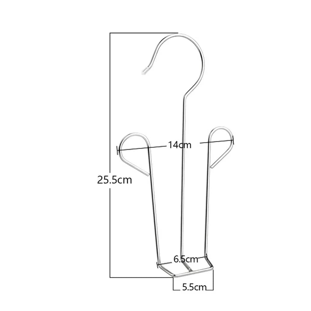 Cintre pour chaussure - Acier inoxydable | Cintrélia