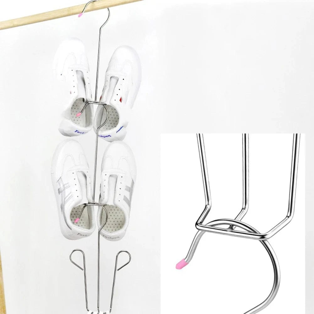 Cintre pour chaussure - Acier inoxydable | Cintrélia