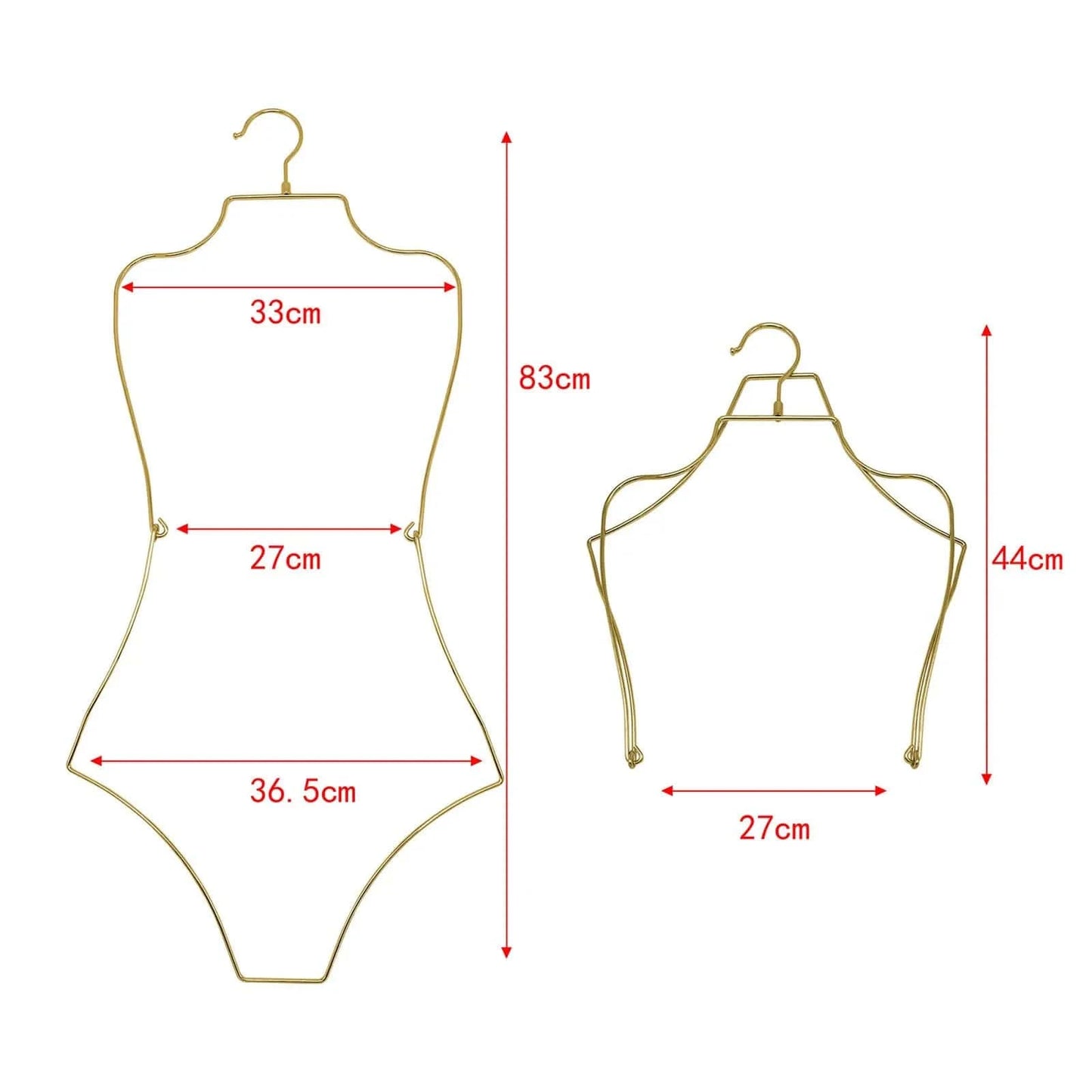 Cintre pour maillot de bain | Cintrélia Doré B