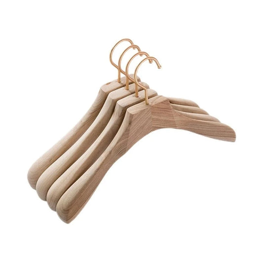 Cintres Bois de Camphre  – Lot de 2 | Cintrélia Bois / Lot de 2