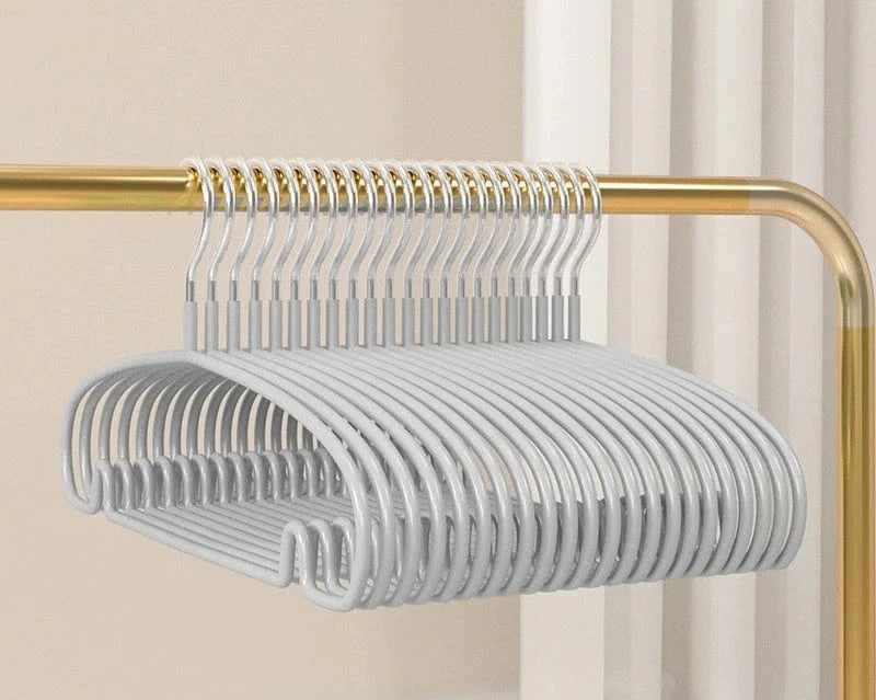 Cintres Design Antiglisse | Cintrélia Lot de 10 / Gris