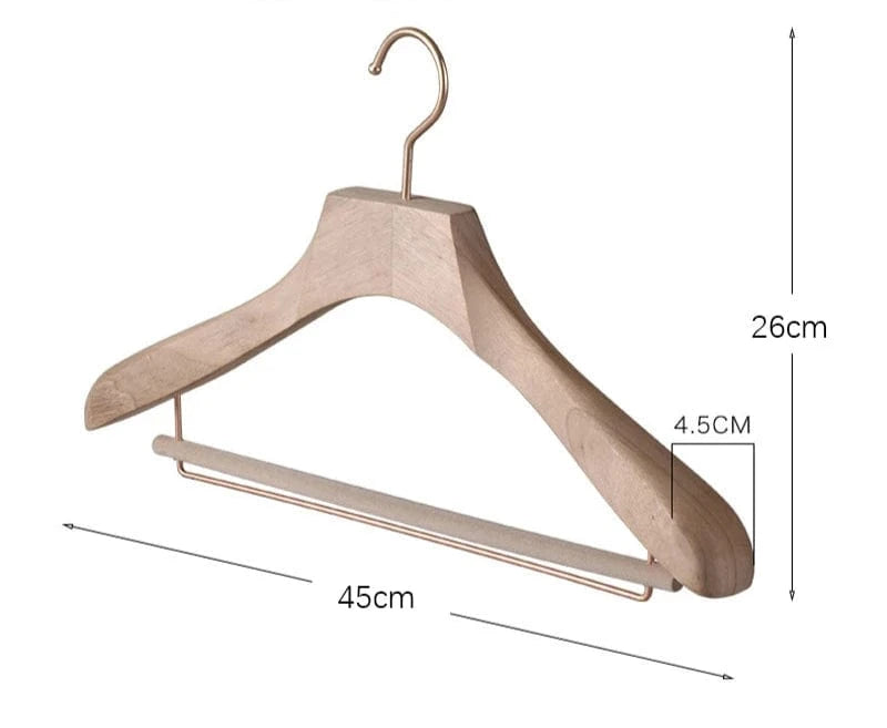 Cintres en Bois de Camphre – Lot de 2 | Cintrélia Bois / Lot de 2
