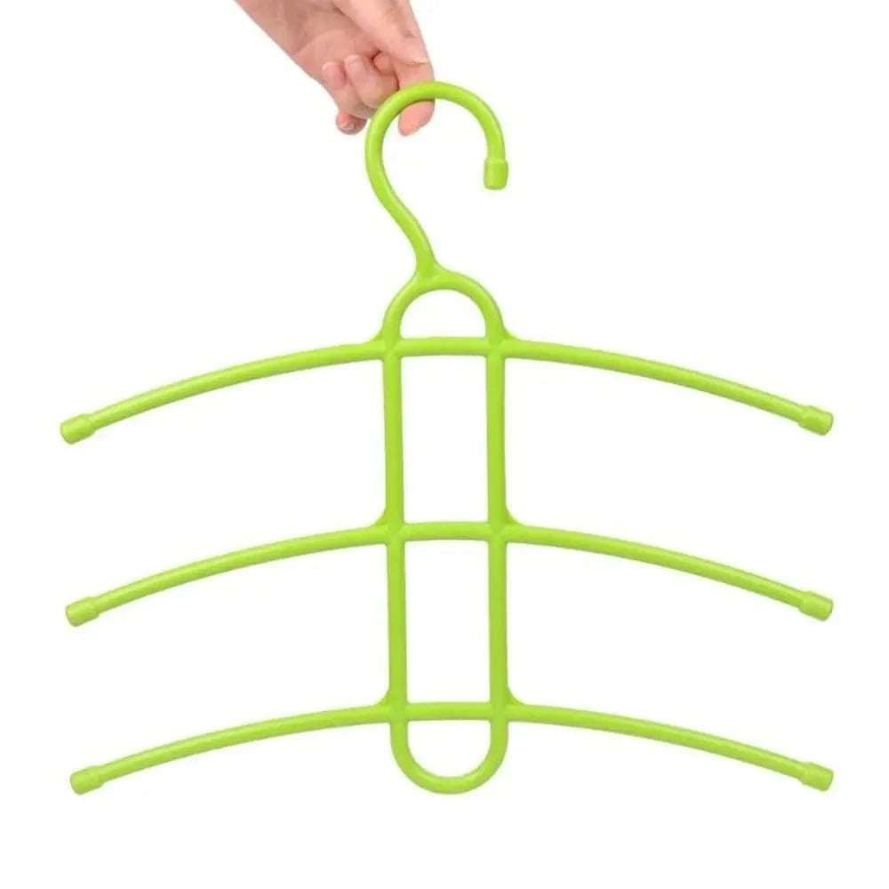 Cintres gain de place - 3 en 1 | Cintrélia Vert / 1 pièce