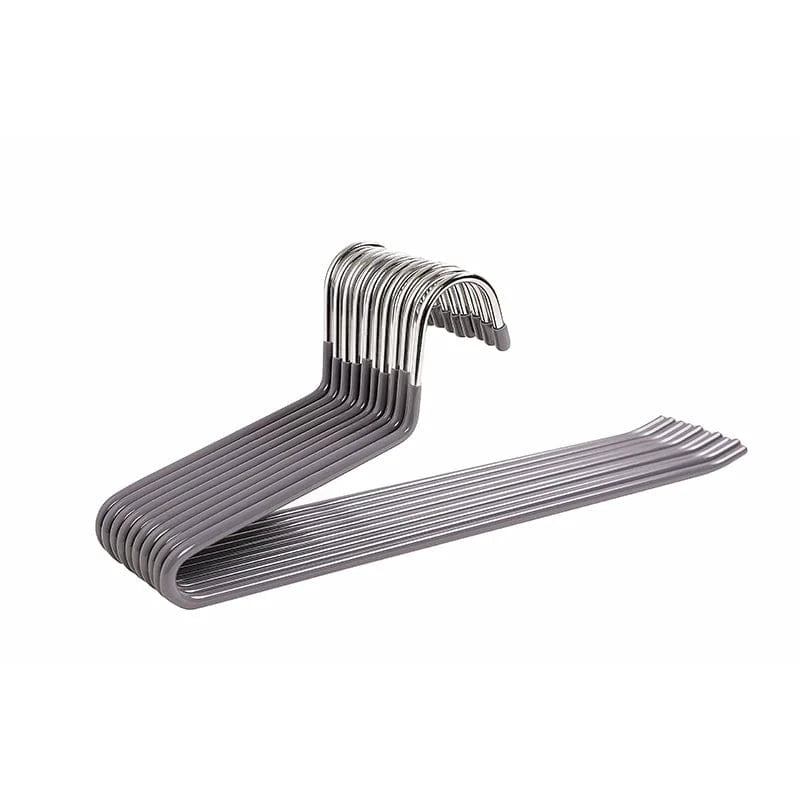 Cintres Métalliques Haute Qualité | Cintrélia Gris / Lot de 10