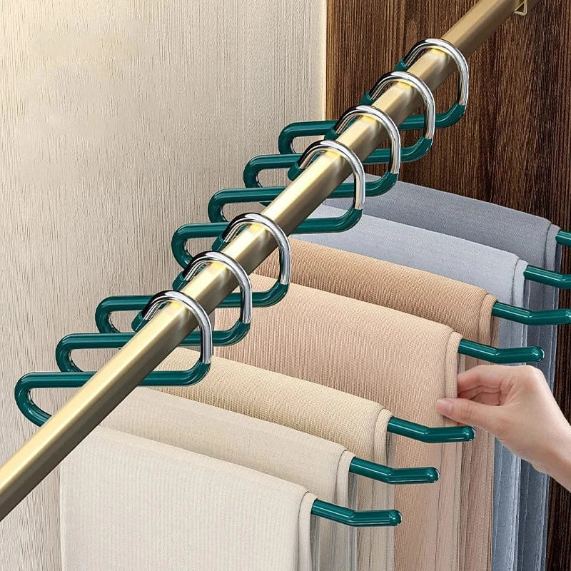 Cintres Métalliques Haute Qualité | Cintrélia Vert / Lot de 10