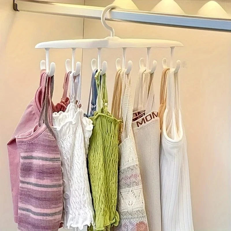 Cintres Plastiques à Crochets Rotatifs | Cintrélia Blanc / 2 pièces