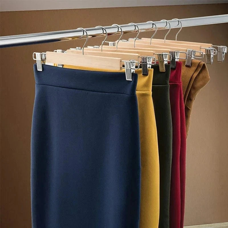 Cintres pour Jupes et Pantalons en Bois | Cintrélia