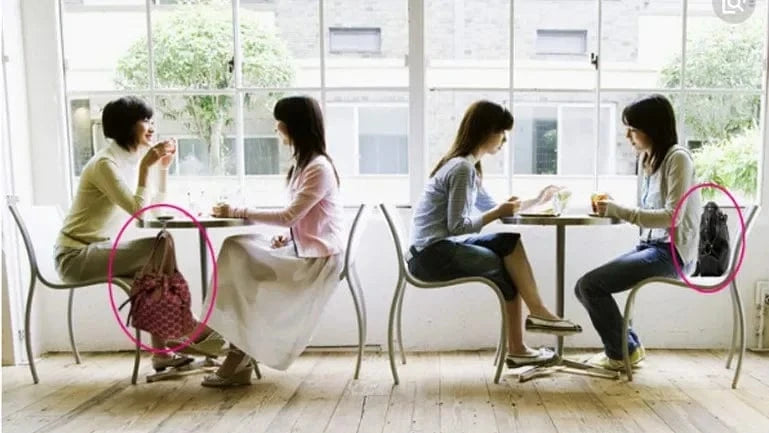 Crochet de Sac Pliable Portable | Cintrélia Argenté / 1 pièce