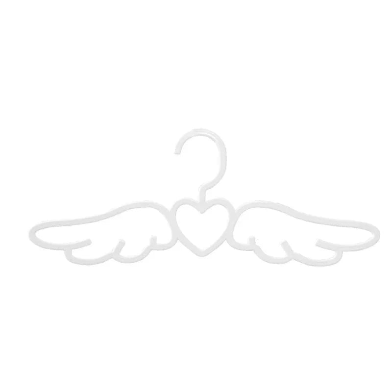Lot de Cintres Enfants Ailes d’Ange  | Cintrélia Blanc / Lot de 10