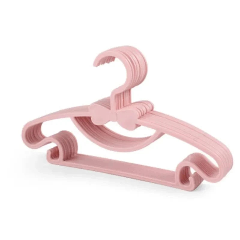 Lot de Cintres pour Vêtements Enfants | Cintrélia Rose / Lot de 10