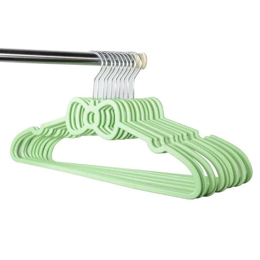 Lot de Cintres Solides | Cintrélia Vert / Lot de 10